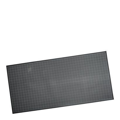 Tapis de découpe, XXL, 200 x 100 cm, autocicatrisant, quadrillé noir 