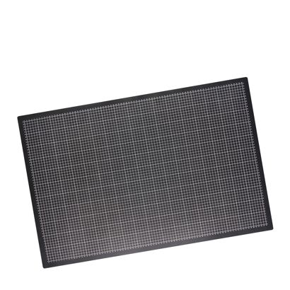 Tapis de découpe, A1, 90 x 60 cm, autocicatrisant, quadrillé gris|noir 
