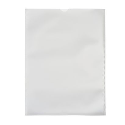Pochette plastique non-perforée, transparent A4