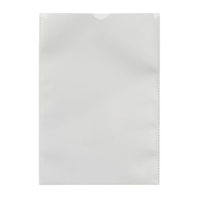 Pochette plastique non-perforée, transparent A5