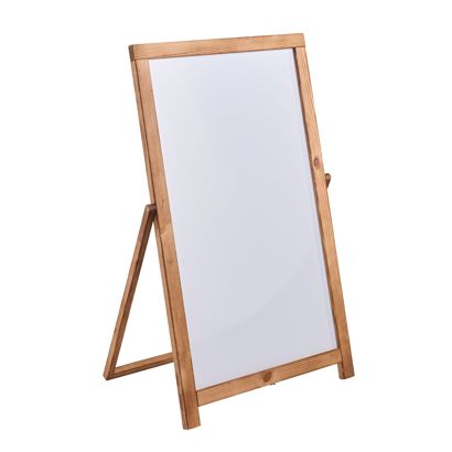 Chevalet d’affichage ROOT avec tableau blanc, bois de pin 90 x 53 cm
