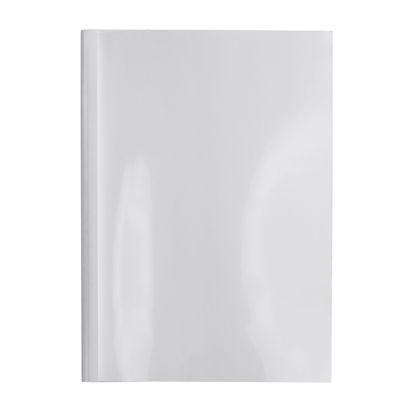 Chemises à reliure thermiques A4, carton artistique, 15 feuilles, blanc 1.5 mm