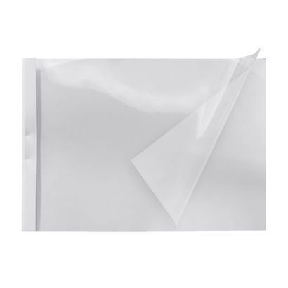 Chemises à reliure thermiques A4, paysage, carton artistique, 40 feuilles, blanc 4 mm