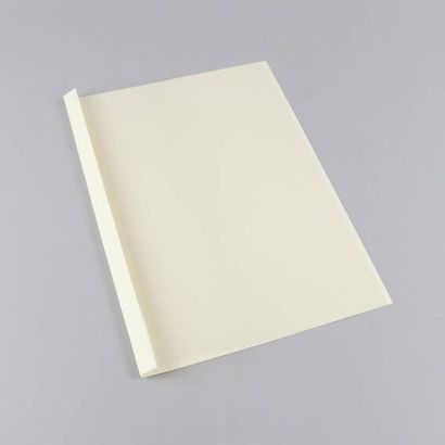 Chemises à reliure thermiques A4, carton cuir, 40 feuilles, null | 4 mm | 250 m