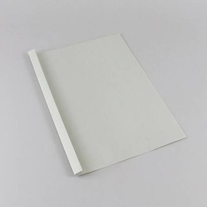 Chemises à reliure thermiques A4, carton cuir, 60 feuilles, null | 6 mm | 250 m
