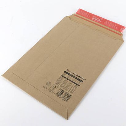 Pochette d'expédition en carton A4, 235 x 340 x 35 mm, brune 