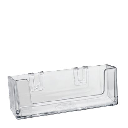 Porte-cartes de visite avec clip, 1 compartiment, paysage, polystyrène, Taymar 