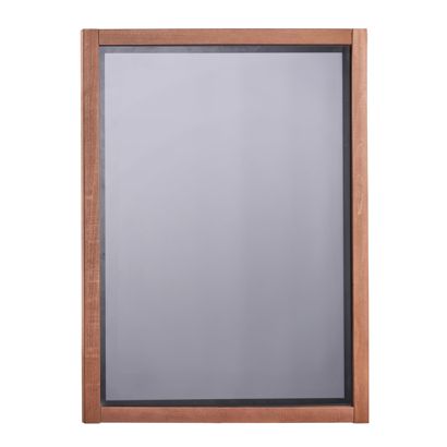 Tableau noir mural en bois MULTI, avec ardoise et cadre magnétique 
