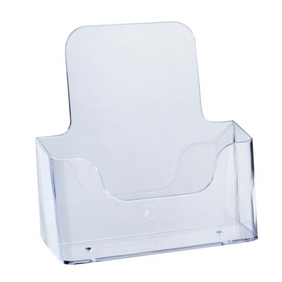 Porte-brochure, polystyrène, transparent PTXF 1 x A5