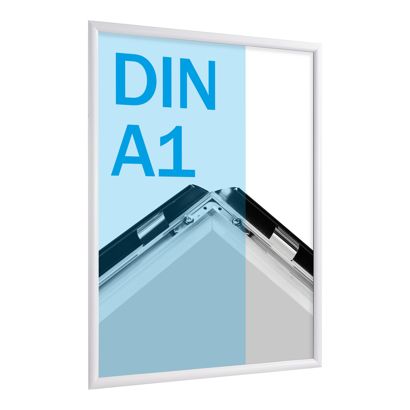 Cadre clic-clac rabattable, aluminium, A1 null | null | 25 mm