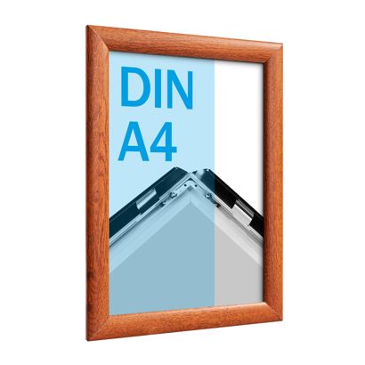 Cadre clic-clac rabattable, aluminium, A4 null | null | 25 mm