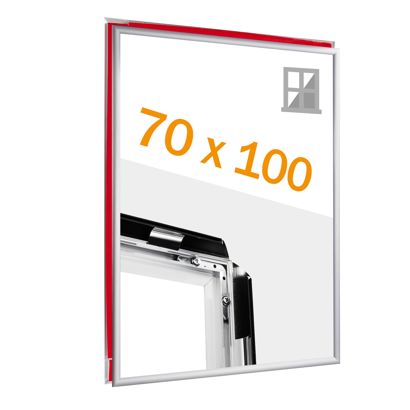 Cadre clic-clac pour vitrine B1 null