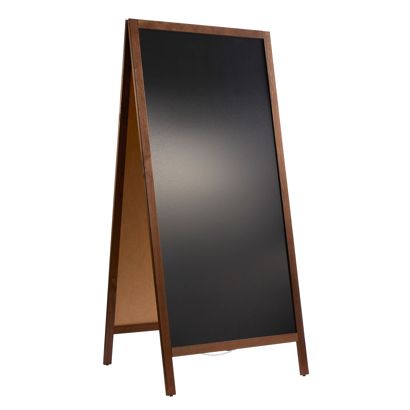 Stop-trottoir en bois WOOD-STOP Lite XL, 64 x 136 cm brun 