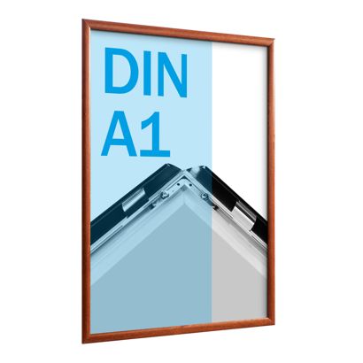 Cadre clic-clac rabattable, aluminium, A1 null | null | 25 mm