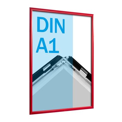 Cadre clic-clac rabattable, aluminium, A1 null | null | 25 mm