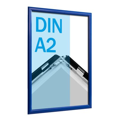 Cadre clic-clac rabattable, aluminium, A2 null | null | 25 mm