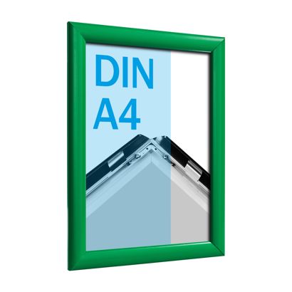 Cadre clic-clac rabattable, aluminium, A4 null | null | 25 mm