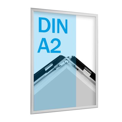 Cadre clic-clac rabattable, aluminium, A2 null | null | 20 mm