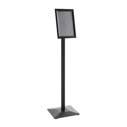 Présentoir sur pied PREMIUM A4 avec cadre clic clac null