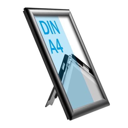Cadre clic-clac A4 Opti Frame, avec pied de support null | 25 mm