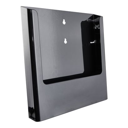 Porte-brochures mural, polystyrène, transparent PTXD, 1 x null | A4