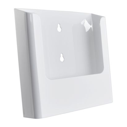 Porte-brochures mural, polystyrène, transparent PTXD, 1 x null | A5