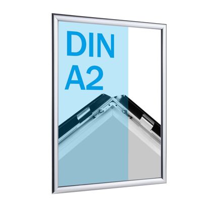 Cadre clic-clac rabattable, aluminium, A2 null | null | 25 mm