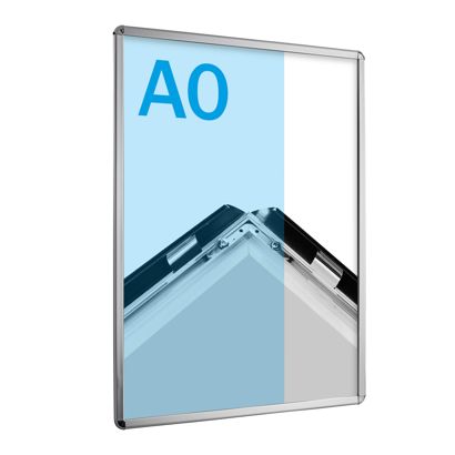 Cadre clic-clac, aluminium, A0 null | null | 32 mm