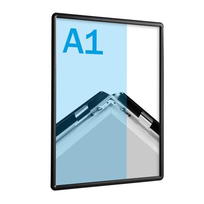 Cadre clic-clac rabattable, aluminium, A1 null | null | 25 mm