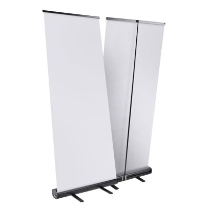 Roll Up Standard, sans impression, 200 x 85 cm | noir 