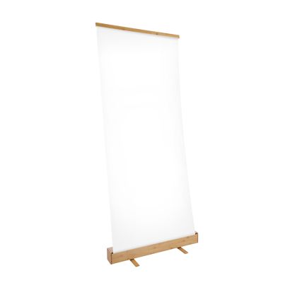 Roll Up BAMBOO Square, sans impression, 200 x 85 cm 