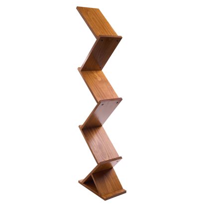 Présentoir brochures en bois Zig-Zag 5x A4 null