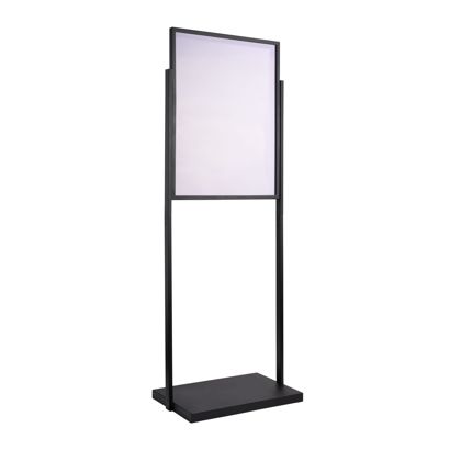 Porte-affiche sur pied, double face A1, EDGE 