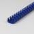 Spirales plastiques pour reliure A4, ovale 38 mm | bleu