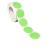 Pastilles autocollantes de couleur, en papier vert clair | 40 mm
