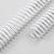 Spirales plastiques (bobines de PVC), A4 6 mm | blanc