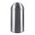 Poubelle à poussoir, acier inoxydable mat argenté 50 l