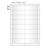 Planches d'impression, blanches Polar 35, 74 x 34 mm 