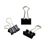 Pinces Foldback, noir 19 mm