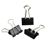 Pinces Foldback, noir 25 mm