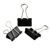 Pinces Foldback, noir 32 mm