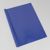 Chemises à reliure thermiques A4 avec fente, carton lin, 15 feuilles, bleu foncé  | 240 g/m² | 1.5 mm