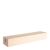 Porte-cartes en bois, base pour système de connexion variable MODUL 210 mm | bois de hêtre  | fente d'insertion droite 
