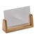 Porte-menu bois LignoLine format paysage | A6 | null