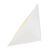 Pochettes coins triangulaires, adhésif, papier 100 x 100 mm  | blanc 