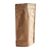 Sachet stand-up avec valve 140 x 270 mm  | brun  | papier kraft|aluminium|PP 