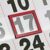 Curseur date classique, E3 (intérieur 20 x 28 mm), rouge, pour calendriers de 300 mm de large fenêtre classique E3, 20 x 28 mm à l’intérieur, 26 x 35 mm à l’extérieur  | 300 mm 