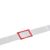 Curseur date fenêtre, ES3 (intérieur 20 x 31 mm), rouge, pour calendriers de 330 mm de large fenêtre classique ES3, 20 x 31 mm à l’intérieur, 27 x 41 mm à l’extérieur  | 330 mm 