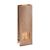Sachet à fond plat en kraft avec fenêtre 70 x 40 x 205 mm