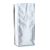 Sac à café avec valve de protection d'arômes, argent 375 x 140 mm